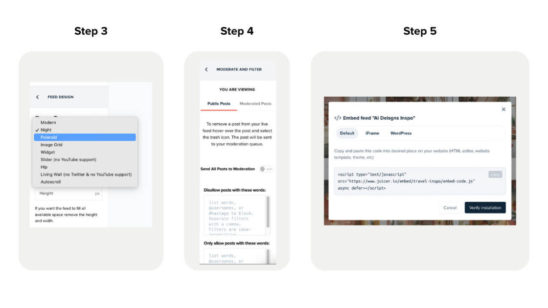 Juicer.io Implementation Process
