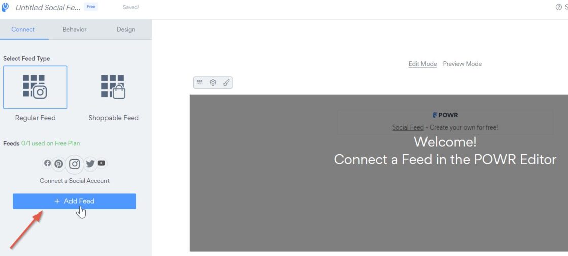 Add social media feed to Shopify using app store step 2