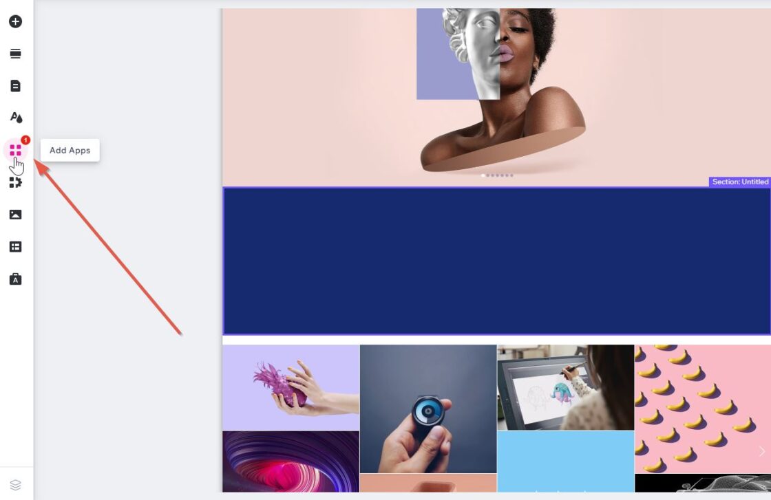 Create Wix Twitter Feed Step 1