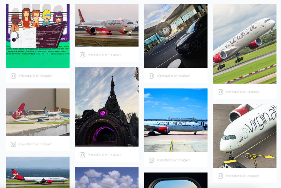 Instagram Hashtag feed