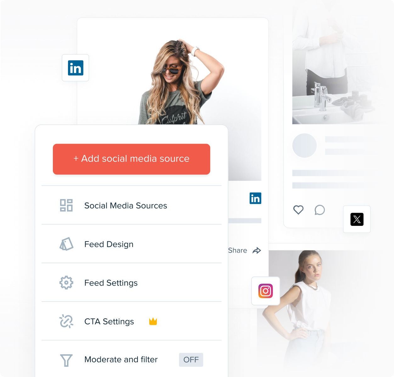 Aggregation settings