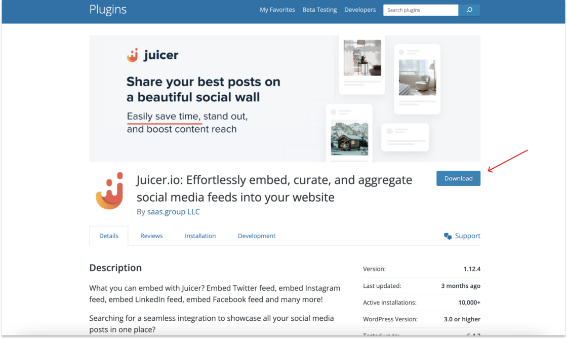 Embed or Add LinkedIn Feeds to WordPress using Widget Step 4