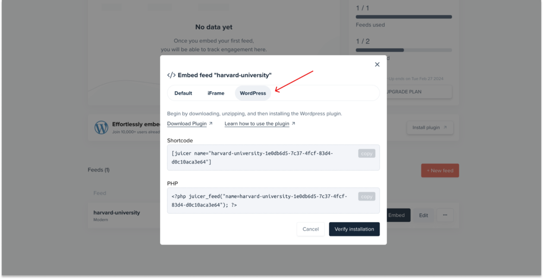 Embed or Add LinkedIn Feeds to WordPress using Widget Step 6