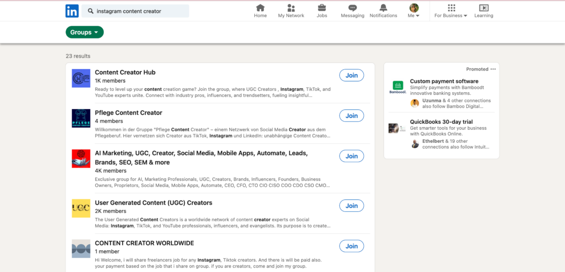 How to Find the Right Micro-Influencers on LinkedIn - Use LinkedIn Search Filters