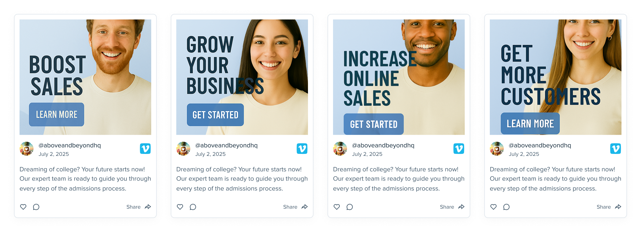 Vimeo aggregator for your social wall​