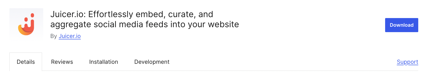 Juicer WordPress Plugin