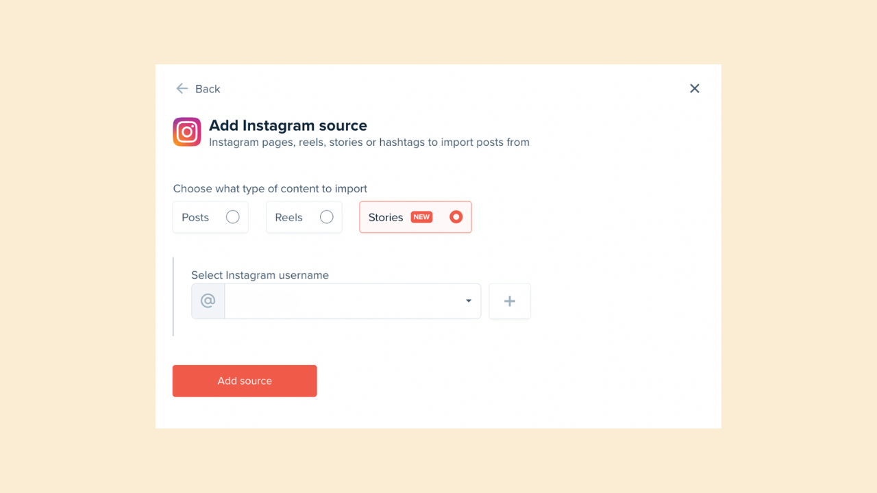 how to repost a story to your website